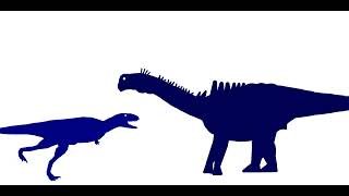 PPC  Ampelosaurus vs Skorpiovenator [upl. by Ajnot102]