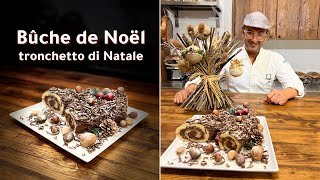 Buche de Noel  tronchetto di Natale [upl. by Michi]