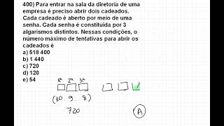 Matemática Concursos QM0400 [upl. by Mollee]