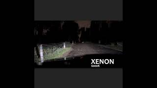 XENON vs LED 6000K WHITE  СРАВНЕНИЕ [upl. by Ettenyl]