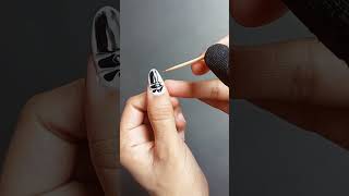 Very Easy Toothpick Nail Art Hack 😍💅 nailart nails nailtutorial [upl. by Emaj794]