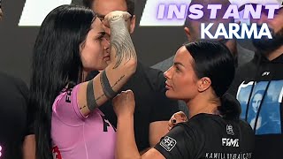 INSTANT KARMA IN MMA ▶ BEST MOMENTS  COMPILATION  HIGHLIGHTS [upl. by Thorma]