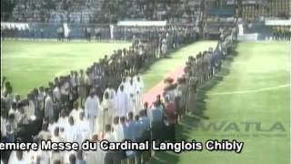 Premiere Messe Du Cardinal Langlois Chibly Stade Sylvio Cator Part 1 [upl. by Byrle215]