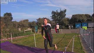 Gullane Beach Triathlon 2023 swim bike run lap [upl. by Gati]