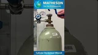 TW5 Cylinder Handwheel Wrench laboratory matheson gascylinder gascylinders specialtygas [upl. by Nalepka]