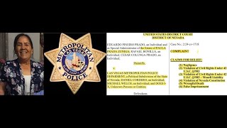 PAULA PRADO ZUNIGA 74 STABBED TO DEATH AS VEGAS POLICE FAILED TO ACT  SGT DEMOTED  LAWSUIT FILED [upl. by Meagan957]