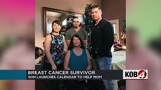 Local bodybuilder launches calendar to help mom with breast cancer treatments [upl. by Hcone]