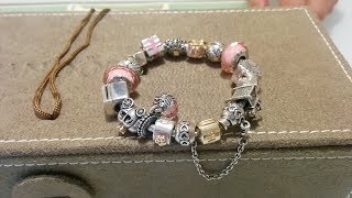 My Pandora Bracelet Collection Part 1 [upl. by Innaig]