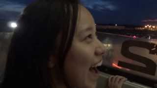 McLean County Fair Ferris Wheel Ride 080113 [upl. by Pierette891]