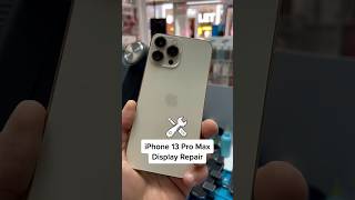 iPhone 13 pro max display repear ☠️😳iphone [upl. by Hulda]