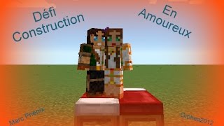 Ep 1  Minecraft  Défi construction en amoureux  Maisons Modernes [upl. by Eelano]