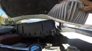 HOW TO REPLACE AIR FILTER TOYOTA CAMRY SOLARA [upl. by Karine]