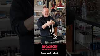 Easy Magic Rope Trick magician magictricksvideos magic [upl. by Edyaw]