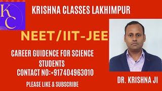 Career guidance for Science students for NEETJEE [upl. by Gwendolyn]