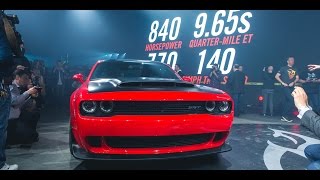 Stage and Launch  Challenger SRT® Demon  Dodge [upl. by Ecinnahs]