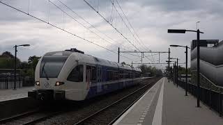 Arriva Limburg GTW 384 vertrekt in station Elst [upl. by Suoilenroc]