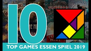 Top 10 Games of Essen Spiel 2019 [upl. by Juakn977]