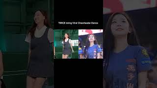 TWICE Nayeon and Mina doing PIKKI PIKKI CHEERLEADER DANCE [upl. by Breger]