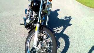 1985 harley wide glide cold start and walk around [upl. by Niles519]