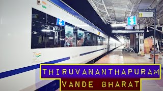 Vande Bharat Unexpected Stop Due to MEMU Ahead 😲 Thiruvalla railway station [upl. by Dhruv]