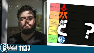 ¡Tierlist de equipos de LEC Ibai no hará LEC Chuso NoHit  Esportmaníacos 1137 [upl. by Eseekram]