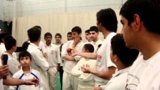 Mohammad Asif Coaching Session at the London Cricket School Part III May 2009 [upl. by Yeslek]