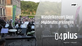 Wandelkonzert lässt Muldeufer erklingen [upl. by Einnahpets303]