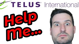 Telus International Tests  My Pain Is Your Knowledge [upl. by Ahsaelat292]