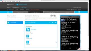 Windows Phone App Studio Demo [upl. by Naujaj717]