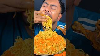 Noodles Eating mukbang asmr eating eatingasmr shortvideo reelsvideo short viralvideo food [upl. by Dorwin]