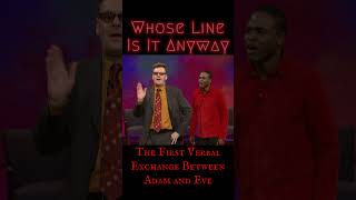 The First Verbal Exchange Between Adam and Eve  Whose Line Scenes from a Hat [upl. by Redyr]