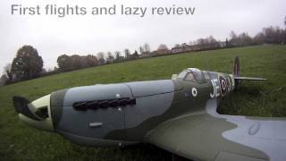 Parkzone Spitfire Mk IX review [upl. by Yrelbmik]