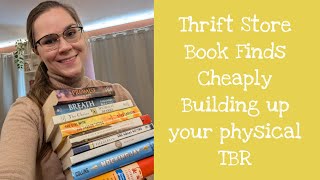 Thrift Store Book Finds  How to build up a personal library without breaking the bank [upl. by Anemij]