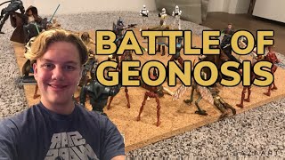 Star Wars Battle of Geonosis ACTION FIGURE DISPLAY [upl. by Donahue]