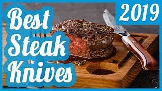 Best Steak Knife To Buy In 2019 [upl. by Einama]