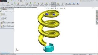 Solidworks tutorial motion analysis [upl. by Bright]