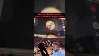 An Unknow Caller from lawerencebishnoi gangs talks to Bihar MP pappuyadav biharnews viralvideo [upl. by Renferd]