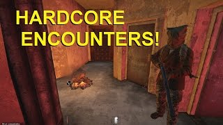 Hardcore Encounters with and without bullets DayZ SA [upl. by Adnoma]