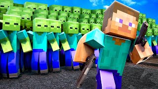 MINECRAFT Zombies Invade City  Ultimate Epic Battle Simulator 2 [upl. by Schweitzer70]