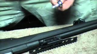 Brass Stacker Rail Installation for Mosin Nagant 9130 [upl. by Adiaj]