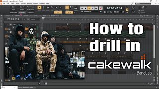 How to Drill in Cakewalk by BandLab Free Project [upl. by Kaltman]