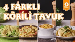 4 Farklı Körili Tavuk Tarifi  Onedio Yemek  Tek Malzeme Çok Tarif [upl. by Selwin]