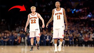 I Joined The New York Knicks amp Dropped 26 Points in Madison Square Garden [upl. by Onitnas]