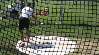 HAMMER THROW Mc CULLOUGH Conor USA World junior champion training in Monctonm4v [upl. by Onihc]