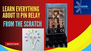 How to wire an 11 pin relay 11PinRelay Relaywiring electricaltutorial automation relaycircuit [upl. by Ellynn]