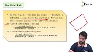 Traverse Adjustment by Bowditchs Transit Rule  Theodolite Traversing  Surveying 1 [upl. by Aiceled164]