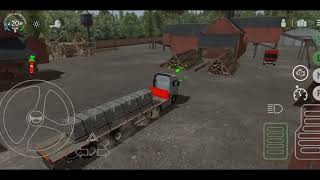 Drive To Ebersberg Agriculture Farm Universal Truck Simulator Gameplay 🎮 [upl. by Ycnaffit]