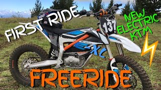 First Ride Impressions  Electric KTM Freeride EXC [upl. by Aprile]