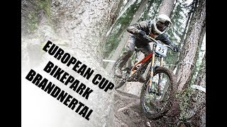 European Cup Bikepark Brandnertal  Course Check [upl. by Aonian129]