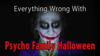 Everything Wrong With Psycho Family Halloween CinemaSins Parody [upl. by Kiran]